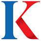 Red and blue letter K logo representing a partner language school